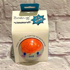 The crème shop limited edition bath bomb with small gift inside